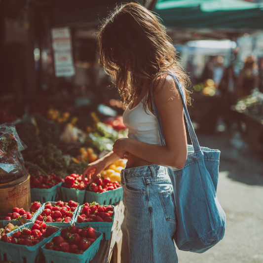 What’s in My Farmer’s Market Bag (and Why It’s Basically Skincare)