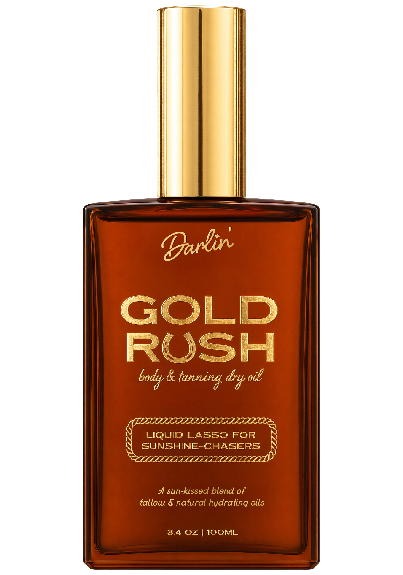 GOLD RUSH Dry Body + Tanning Oil