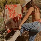 Cowgirl Matches 100% Cotton Towel