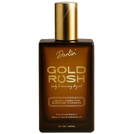 GOLD RUSH Dry Body + Tanning Oil