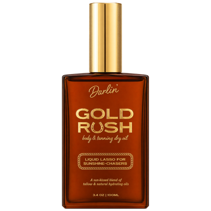 GOLD RUSH Dry Body + Tanning Oil